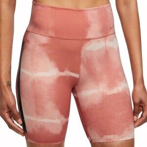 Nike Women's One Luxe 7" Mid-Rise Shorts Size L w/ Pockets